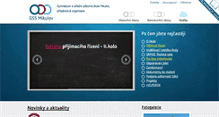 Desktop Screenshot of boocek.gymik.cz